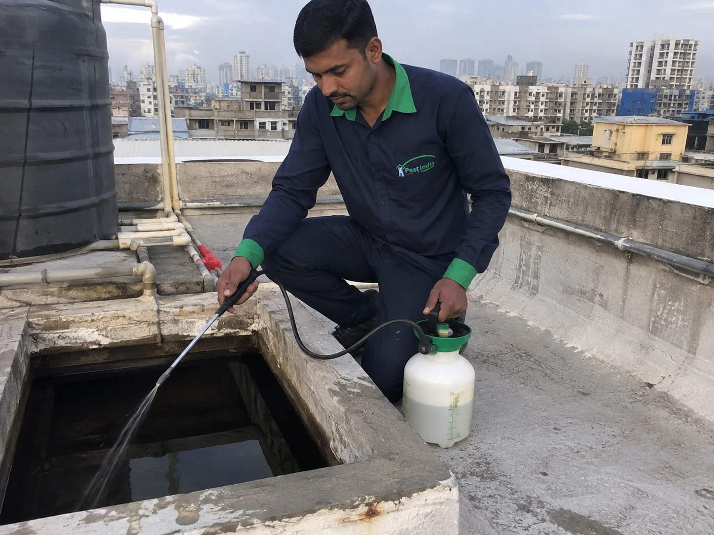 Larvicidal Site Spray — Mosquito Control in Mumbai, Thane and Navi Mumbai