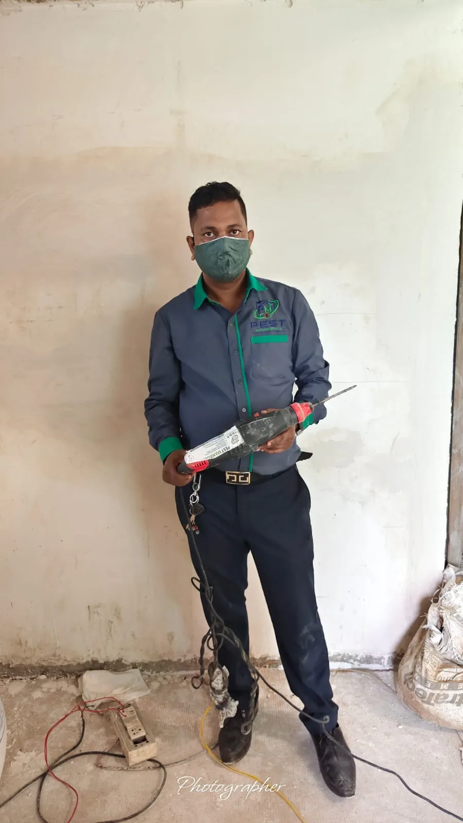 Termite Drilling Treatment — Termite Control in Mumbai, Thane and Navi Mumbai